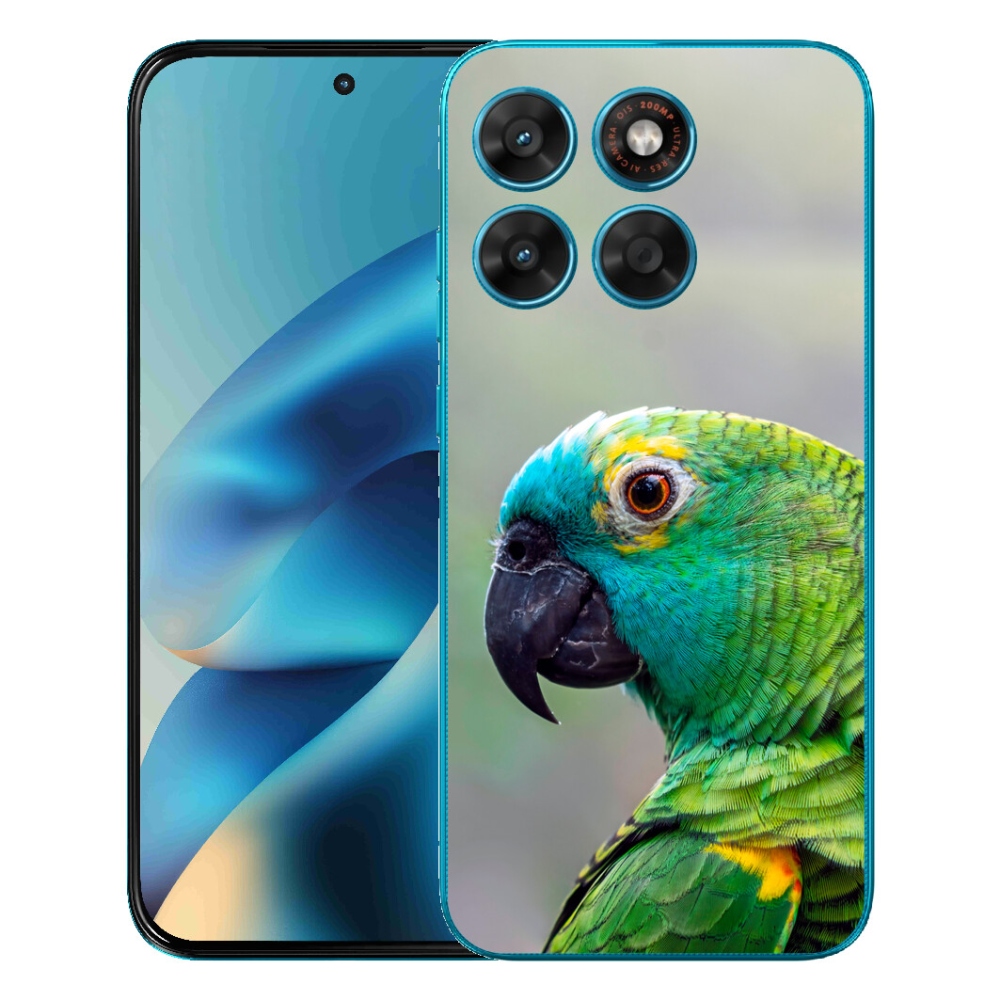 mmCase géltok a Motorola Moto G87/G77/G67 készülékekhez – amazonasi papagáj