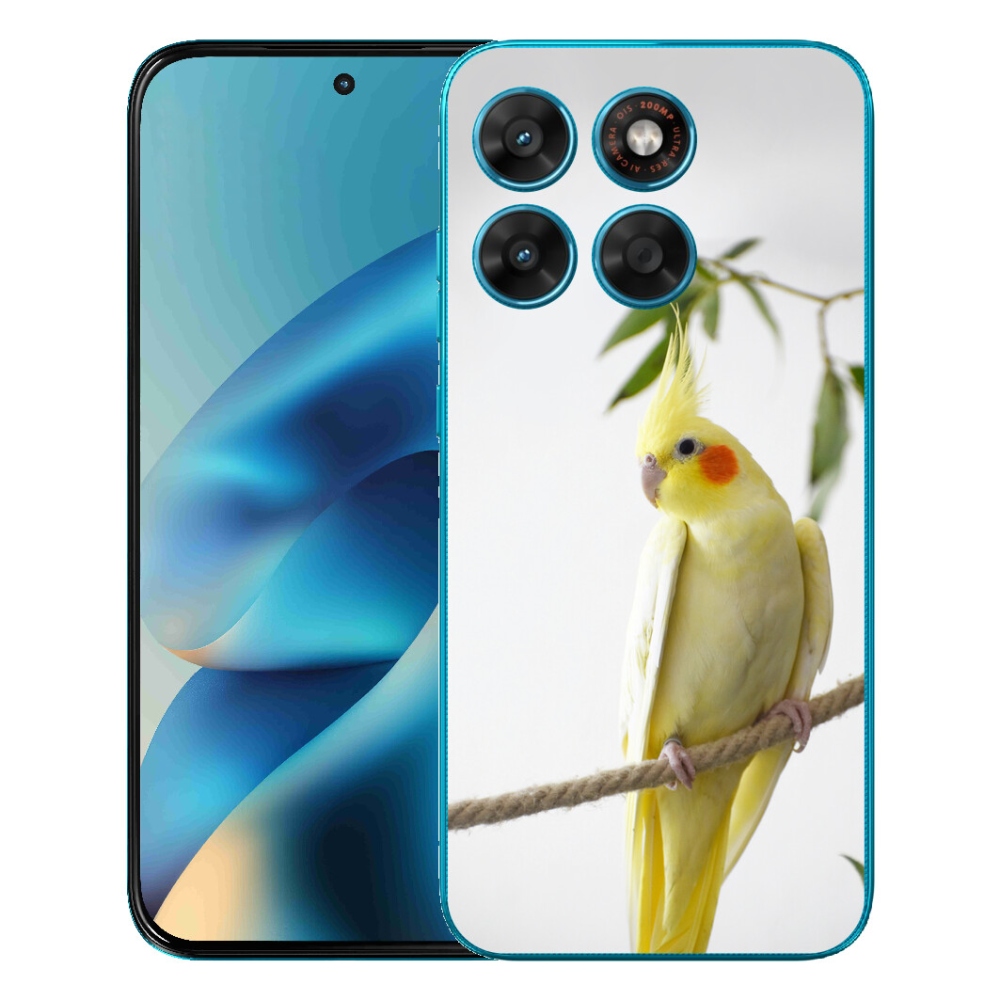 mmCase gélhuzat a Motorola Moto G87/G77/G67 készülékekhez – tollas papagáj