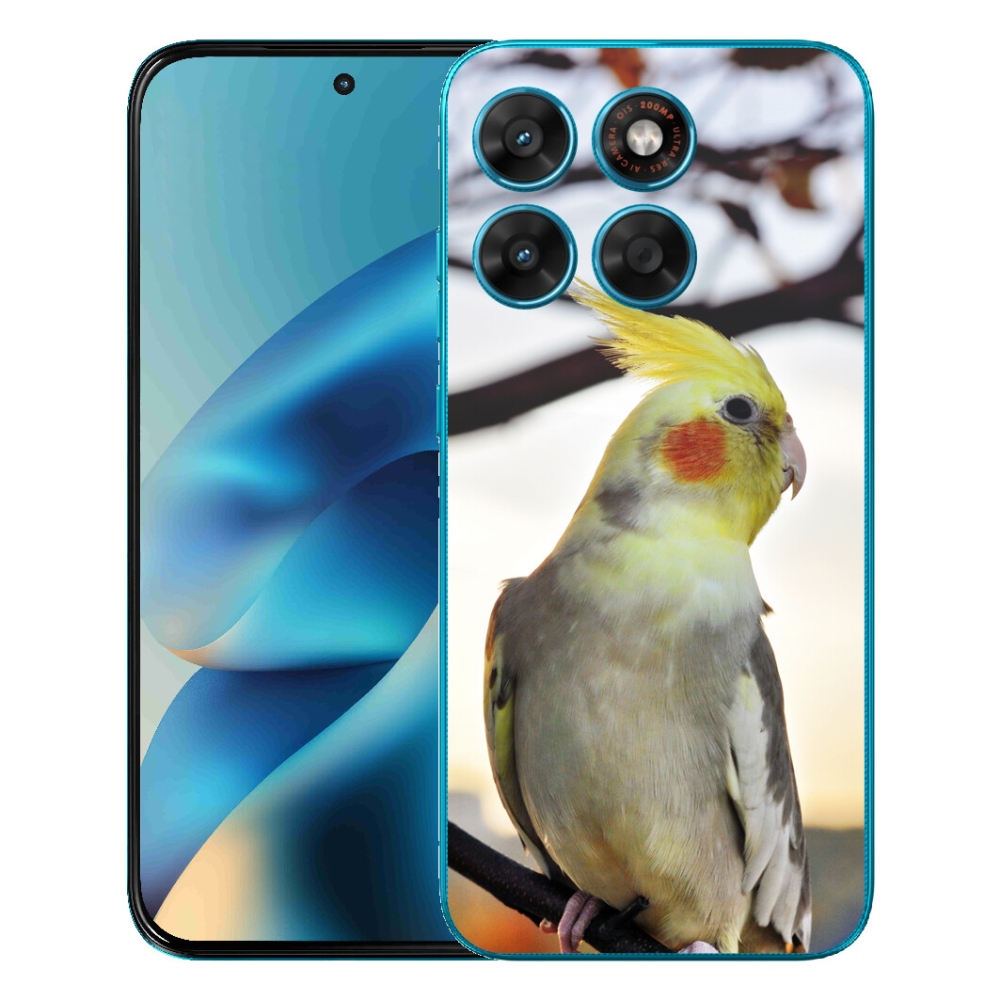 mmCase géltok a Motorola Moto G87/G77/G67 készülékekhez – korella papagáj