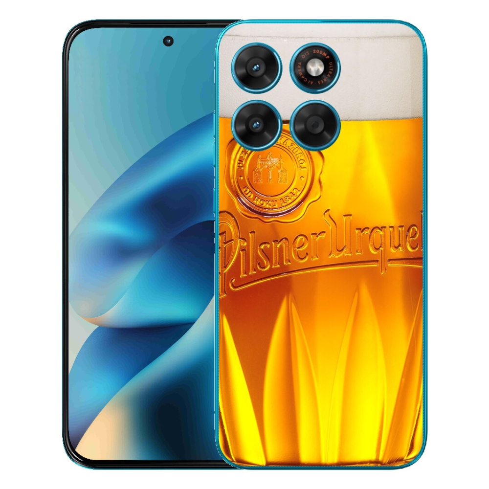 mmCase géltok a Motorola Moto G87/G77/G67 készülékekhez – sörszínű