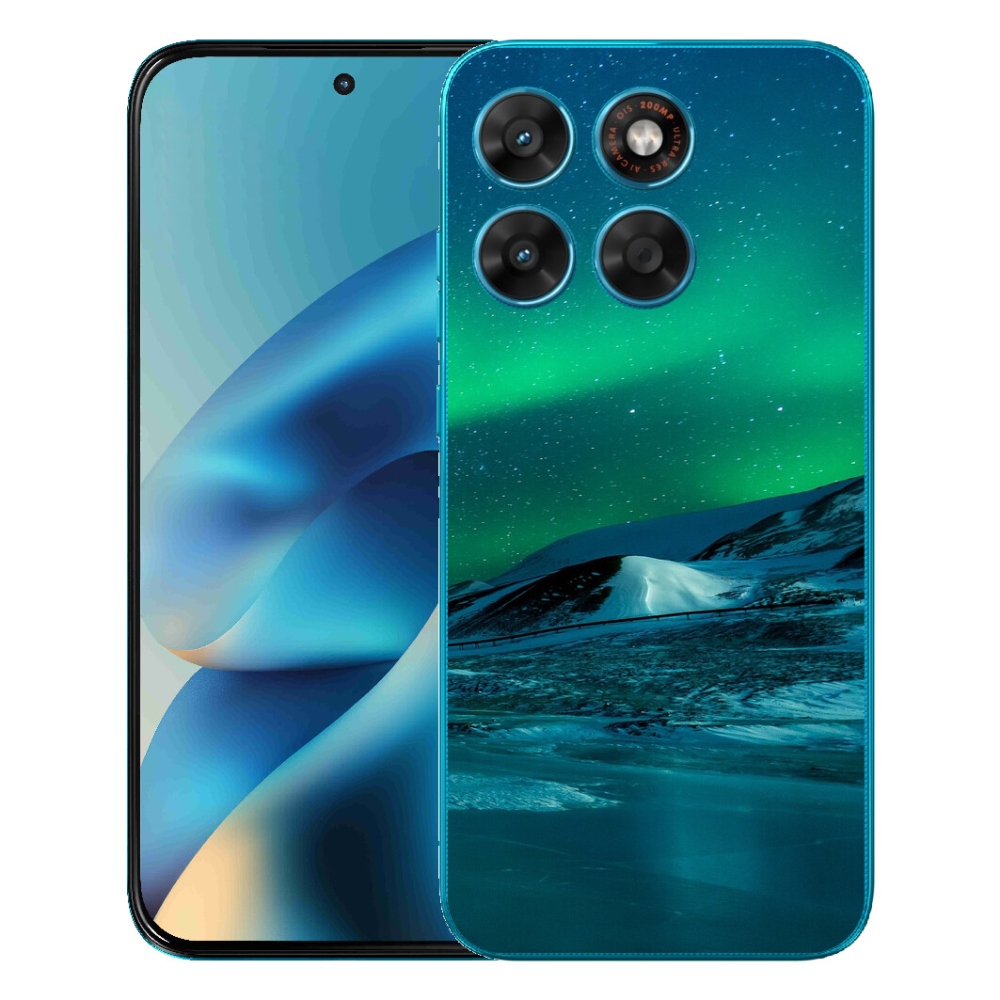 mmCase gél tok a Motorola Moto G87/G77/G67 készülékekhez – sarki fény