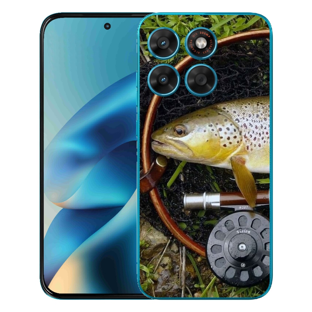 mmCase gélhuzat a Motorola Moto G87/G77/G67 készülékekhez – pisztráng 2