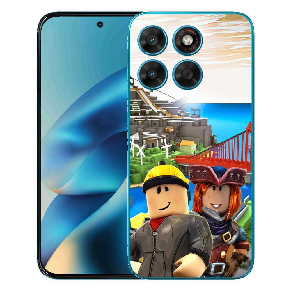 mmCase gél tok a Motorola Moto G87/G77/G67 készülékekhez – roblox 1