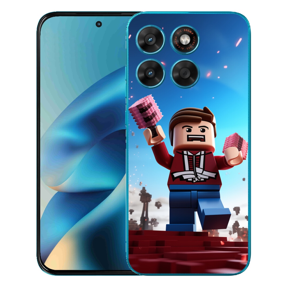 mmCase gél tok a Motorola Moto G87/G77/G67 készülékekhez – roblox 2