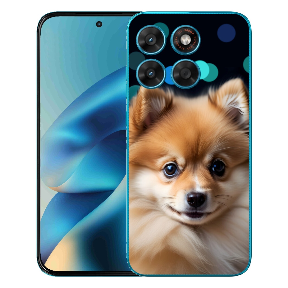 mmCase géltok a Motorola Moto G87/G77/G67-hez – aranyos pomerániai kutyus