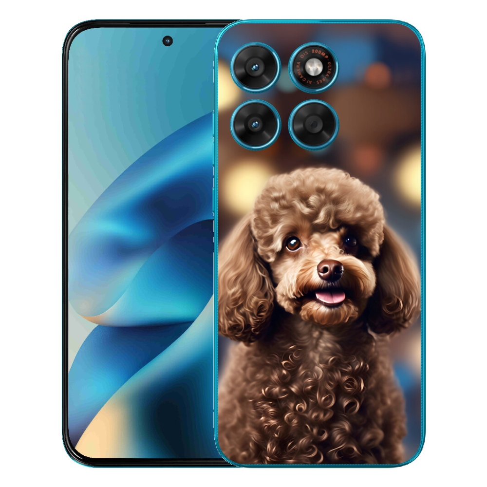 mmCase géltok a Motorola Moto G87/G77/G67-hez – aranyos pudli