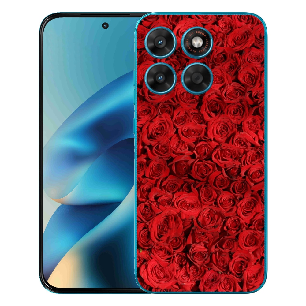 mmCase gélhuzat a Motorola Moto G87/G77/G67 készülékekhez – rózsaszín
