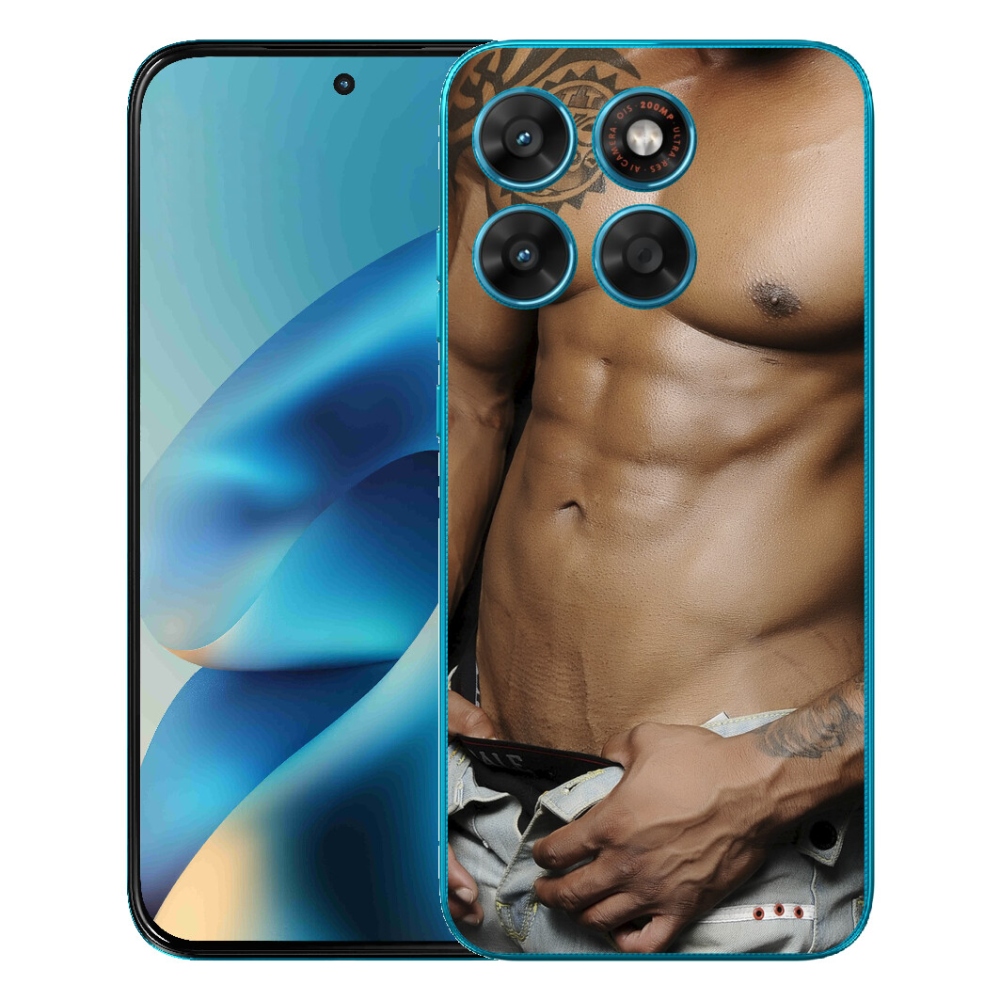mmCase gél tok a Motorola Moto G87/G77/G67-hez – szexi férfi