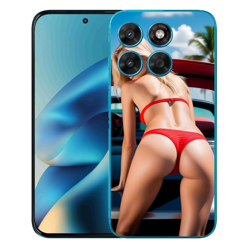 mmCase gélhuzat a Motorola Moto G87/G77/G67-hez – szexi nő 2