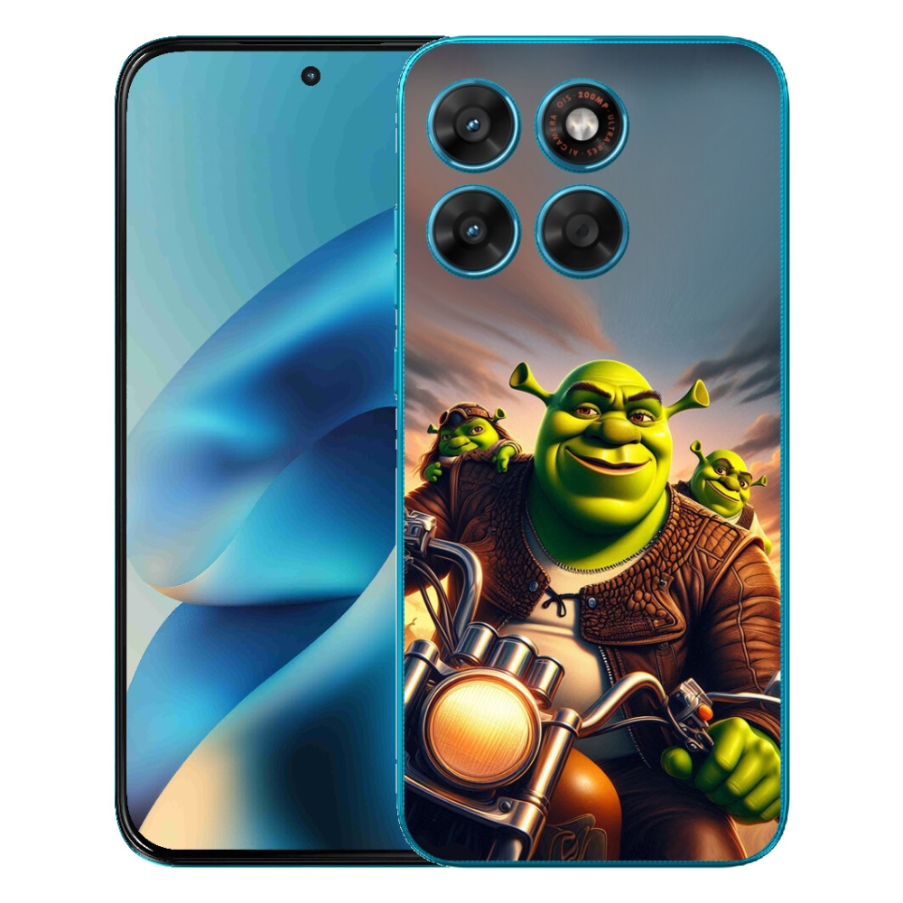 mmCase géltok a Motorola Moto G87/G77/G67 készülékekhez – Shrek motoron