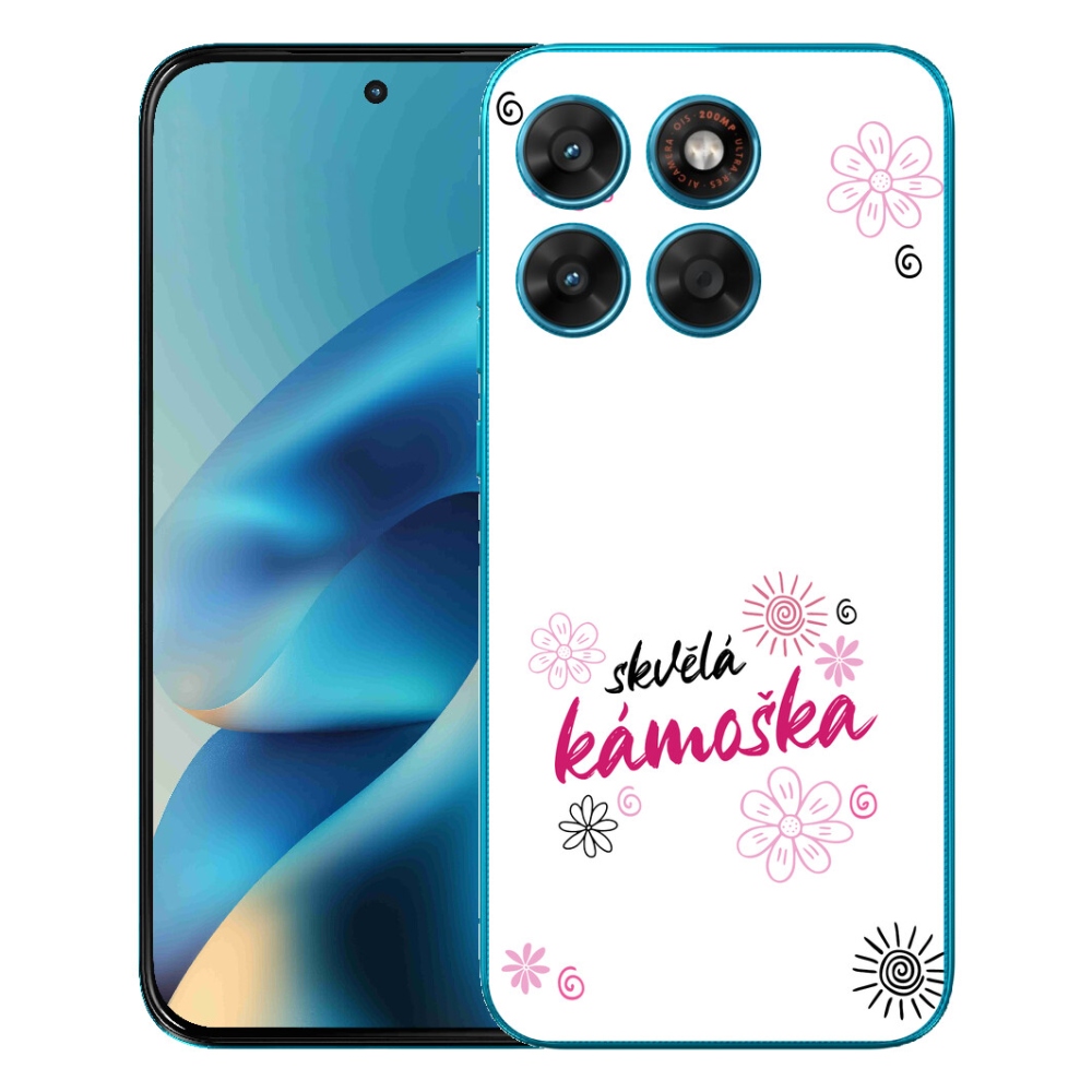 mmCase gél tok a Motorola Moto G87/G77/G67-hez – remek társ a fehér háttérhez