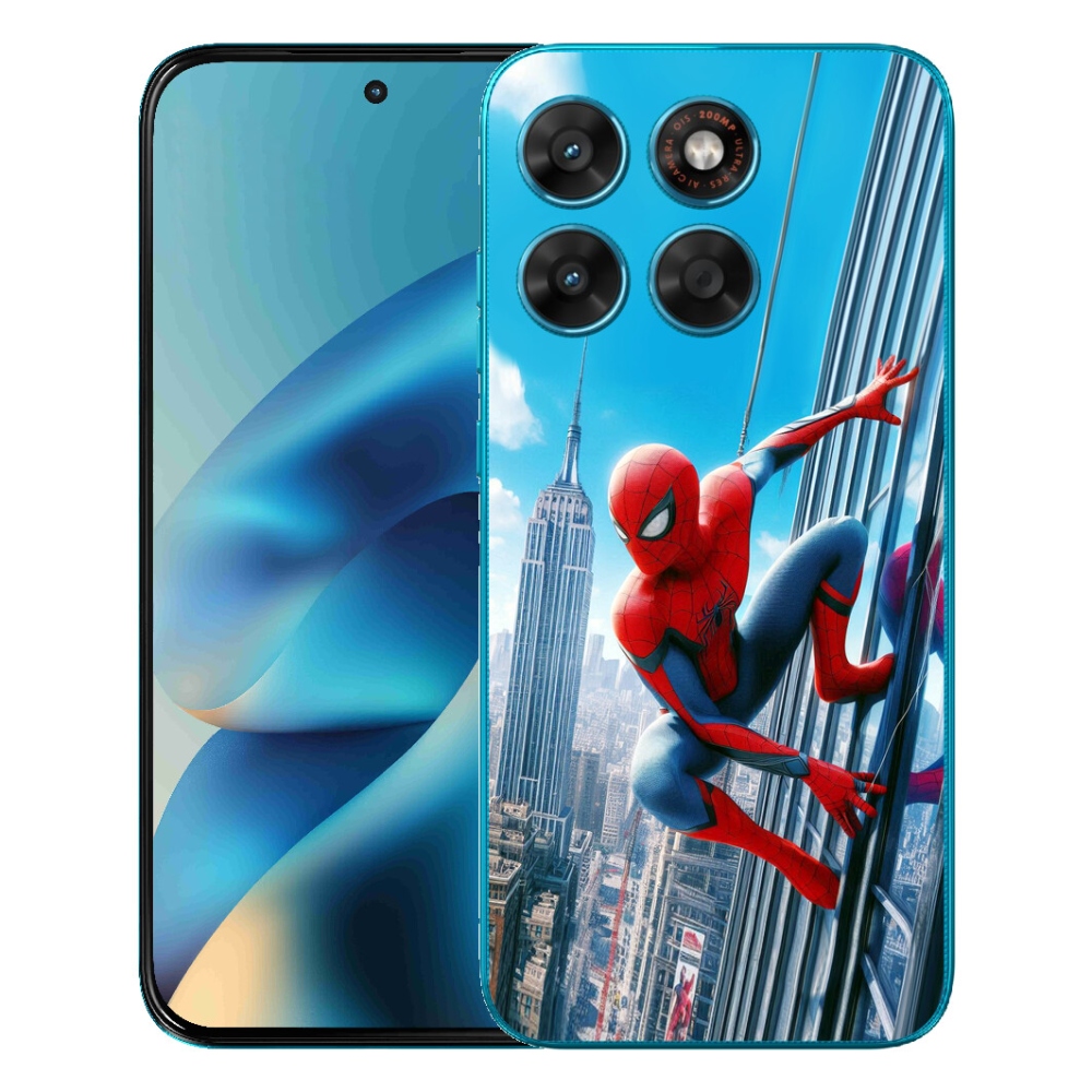 mmCase gélhuzat a Motorola Moto G87/G77/G67 készülékekhez – Spider-Man