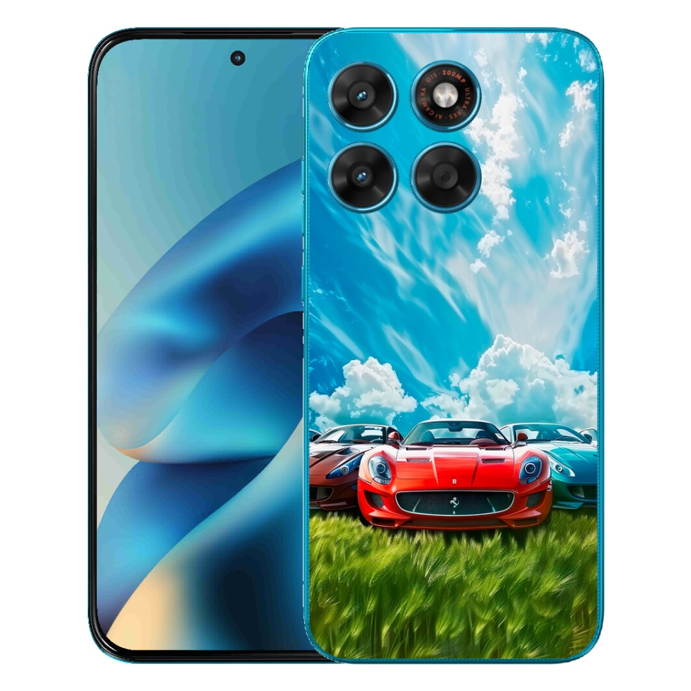 mmCase gél tok a Motorola Moto G87/G77/G67 készülékekhez – sportautók