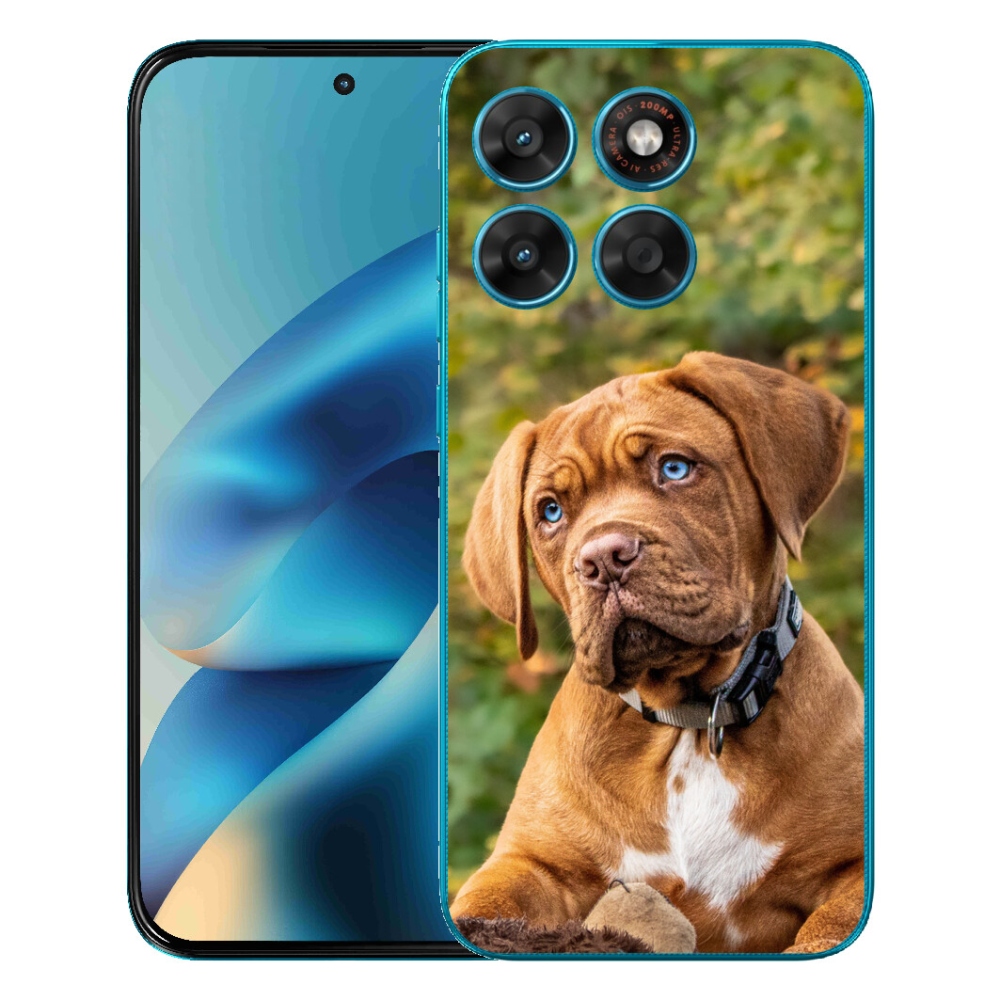 mmCase gél tok a Motorola Moto G87/G77/G67 készülékekhez – kiskutya 