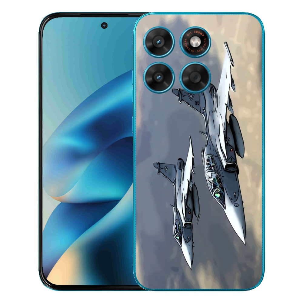 mmCase gél tok a Motorola Moto G87/G77/G67 modellekhez – vadászgépek