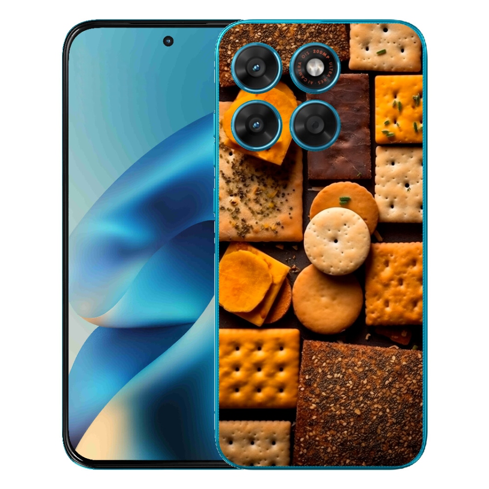 mmCase gélhuzat a Motorola Moto G87/G77/G67 készülékekhez – kekszek
