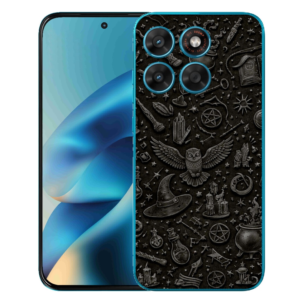 mmCase gélhuzat a Motorola Moto G87/G77/G67-hez – sötét varázslatos világ