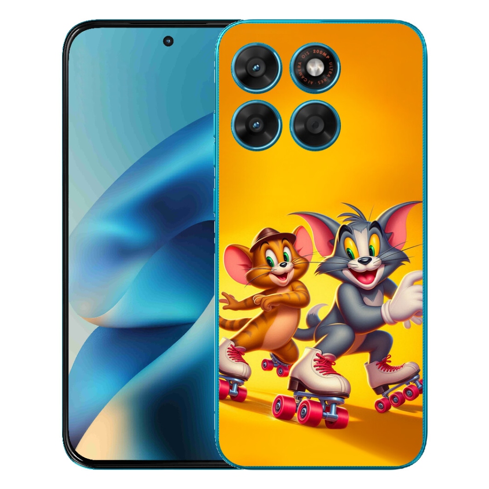 mmCase gél tok a Motorola Moto G87/G77/G67 készülékekhez – Tom és Jerry