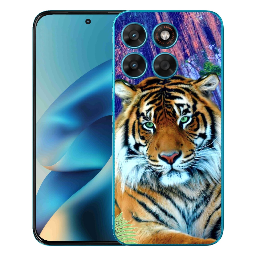 mmCase gélhuzat a Motorola Moto G87/G77/G67 készülékekhez – tigris