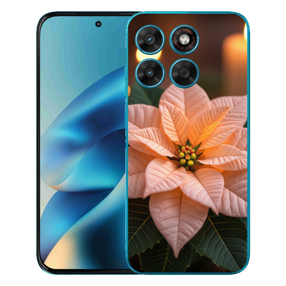 mmCase géltok a Motorola Moto G87/G77/G67 készülékekhez – karácsonyi csillag