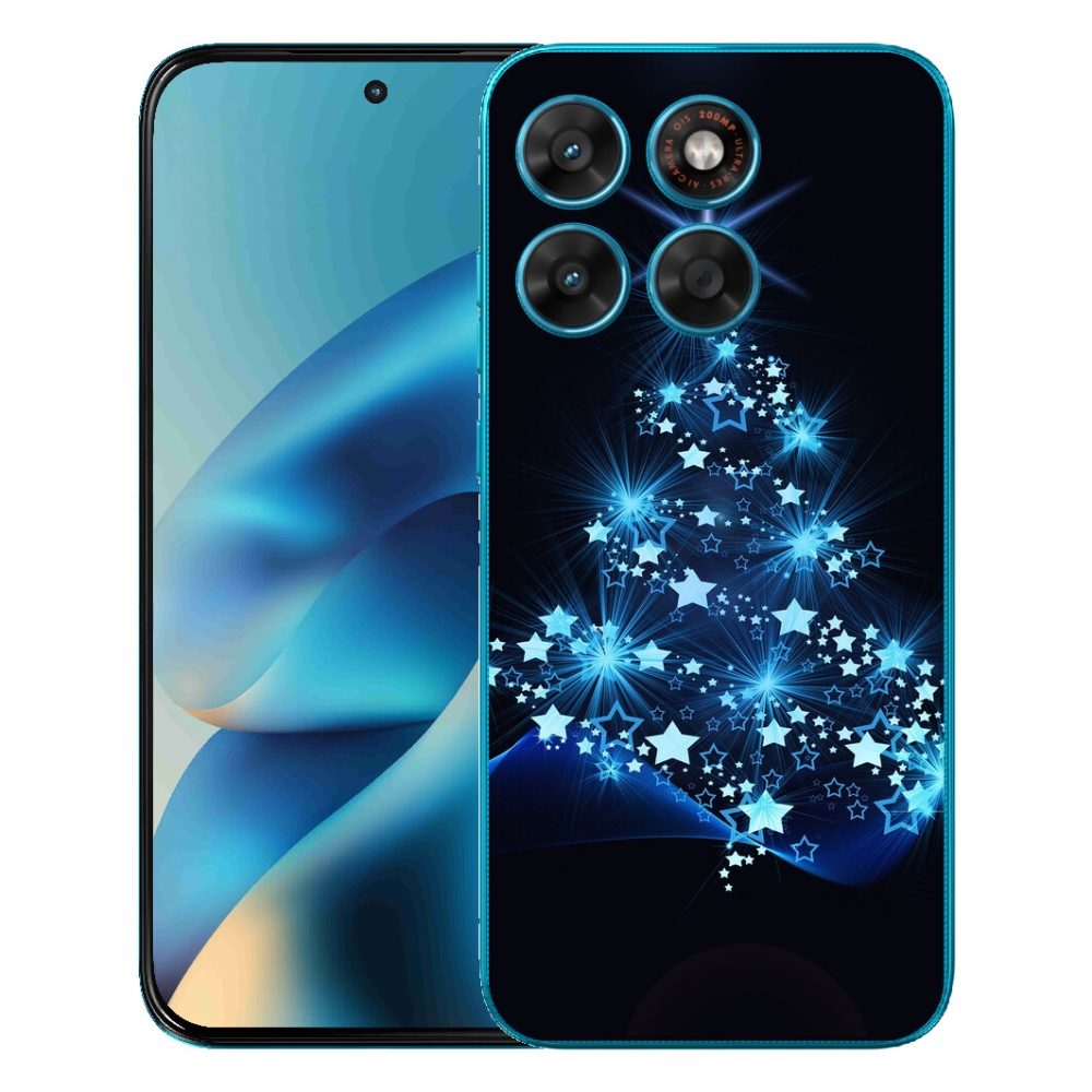 mmCase gél tok a Motorola Moto G87/G77/G67 készülékekhez – karácsonyfa