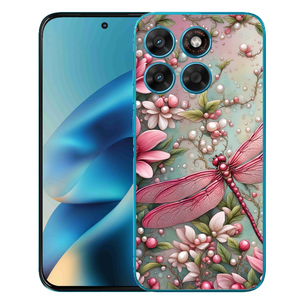 mmCase gél tok a Motorola Moto G87/G77/G67 készülékekhez – szitakötő