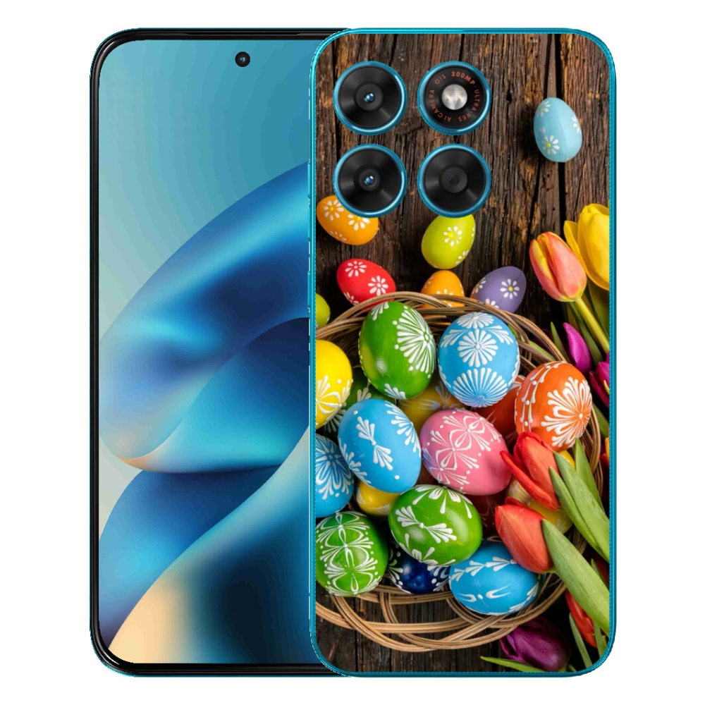 mmCase géltok a Motorola Moto G87/G77/G67 készülékekhez – húsvéti tojások