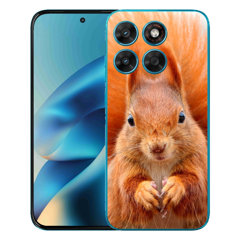 mmCase gél tok a Motorola Moto G87/G77/G67-hez – mókus