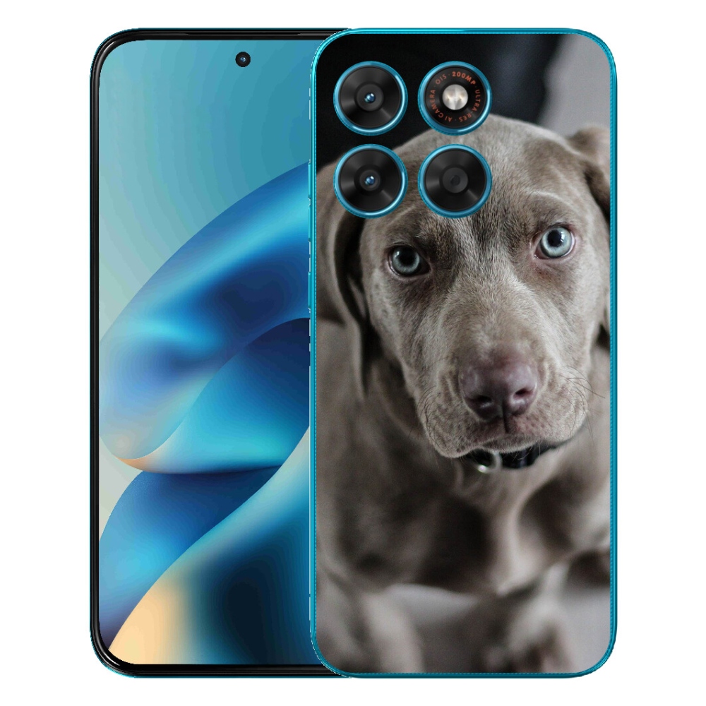 mmCase gél tok a Motorola Moto G87/G77/G67 készülékekhez – weimari vizsla