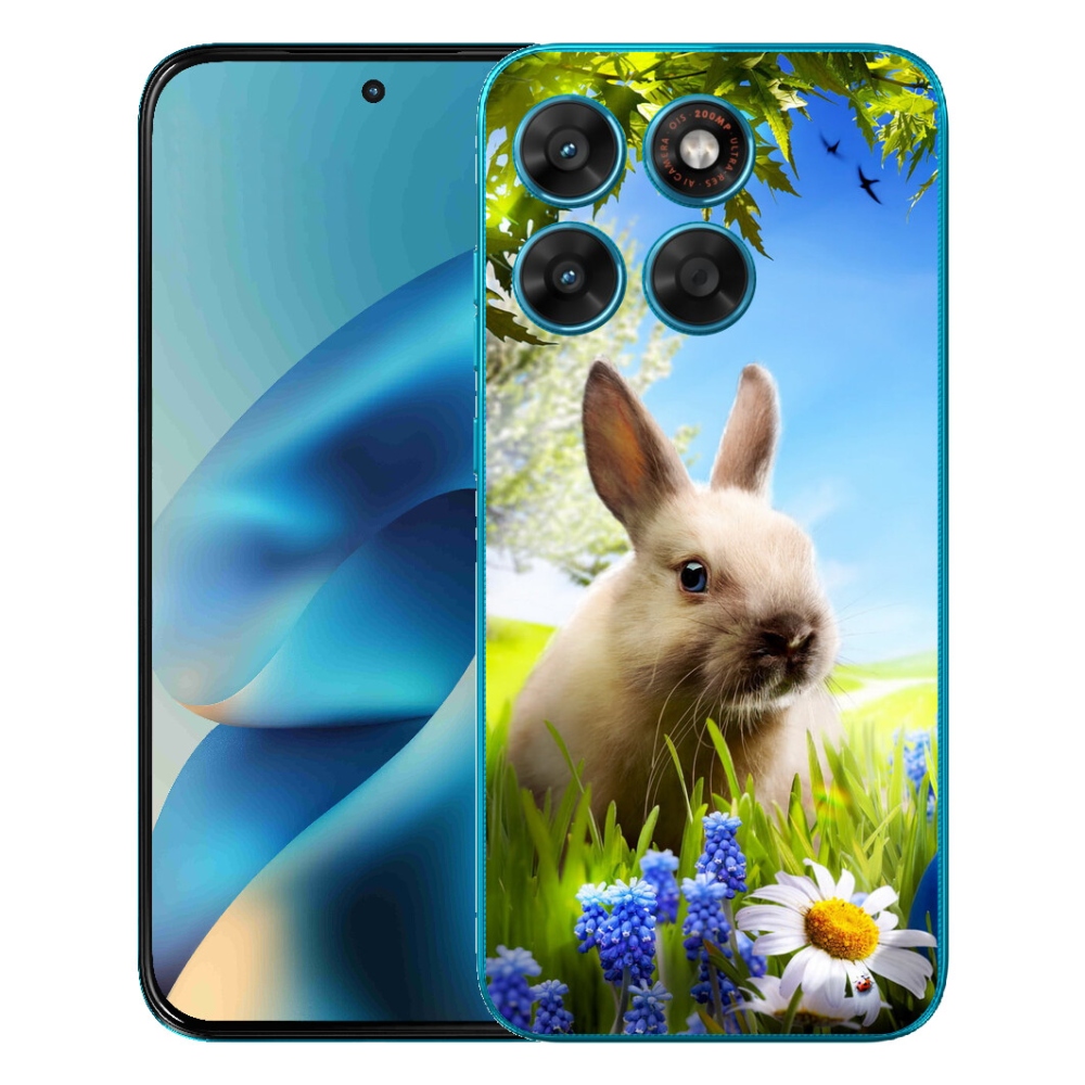mmCase gélhuzat a Motorola Moto G87/G77/G67-hez – nyuszi