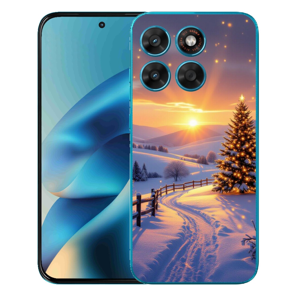 mmCase géltok a Motorola Moto G87/G77/G67 készülékekhez – téli táj