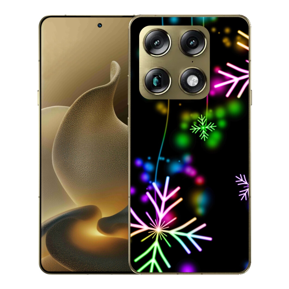mmCase gél tok a Motorola Signature-hez – színes hópelyhek