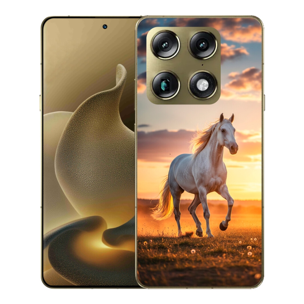 mmCase gél tok a Motorola Signature-hez – futó fehér ló 2