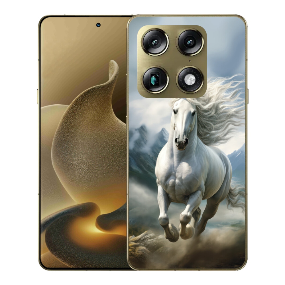 mmCase gél tok a Motorola Signature-hez – futó fehér ló 3