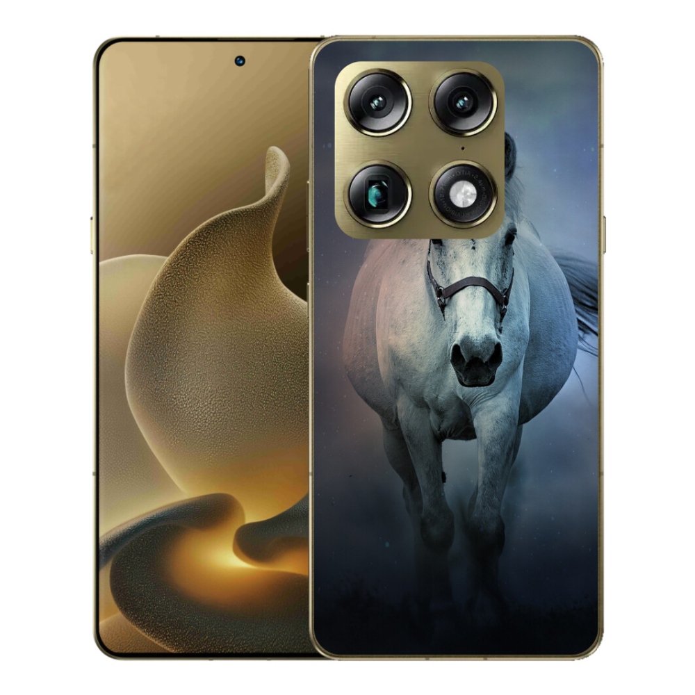 mmCase gél tok a Motorola Signature-hez – futó fehér ló