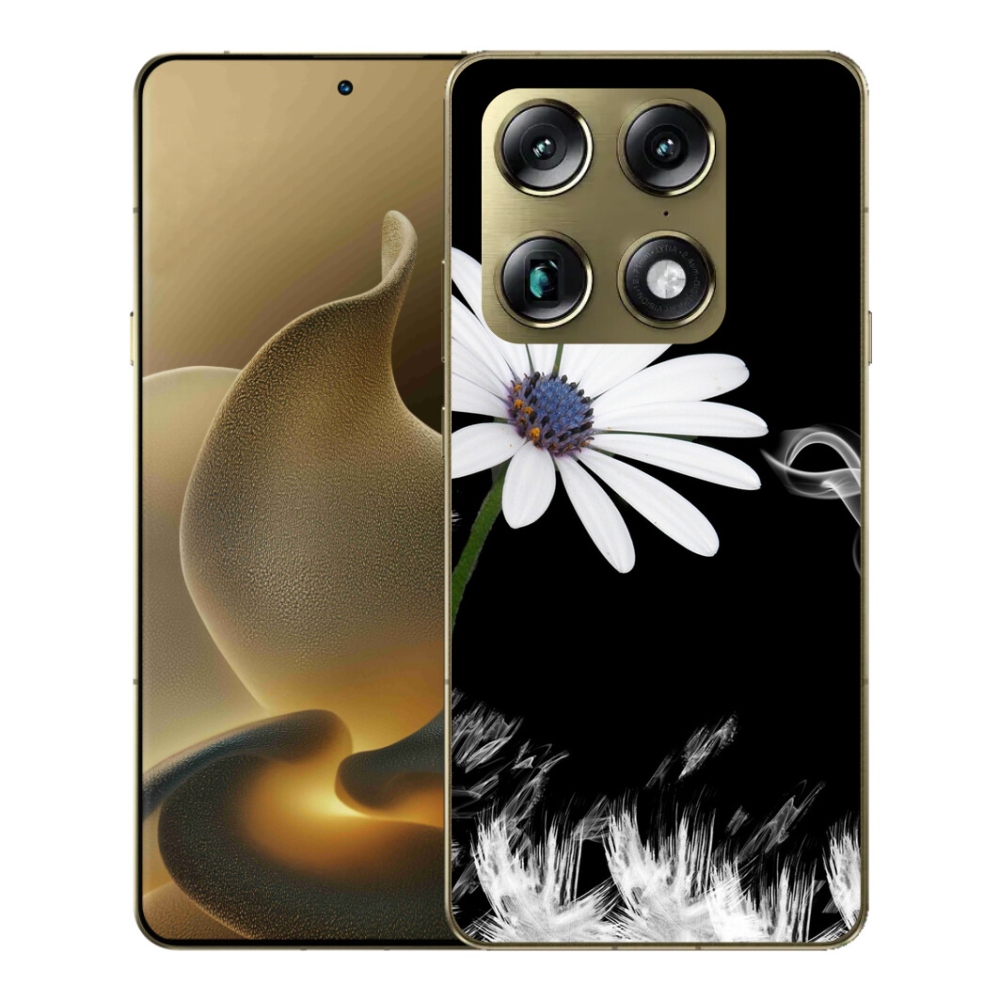 mmCase gélhuzat a Motorola Signature-hez – fehér virág