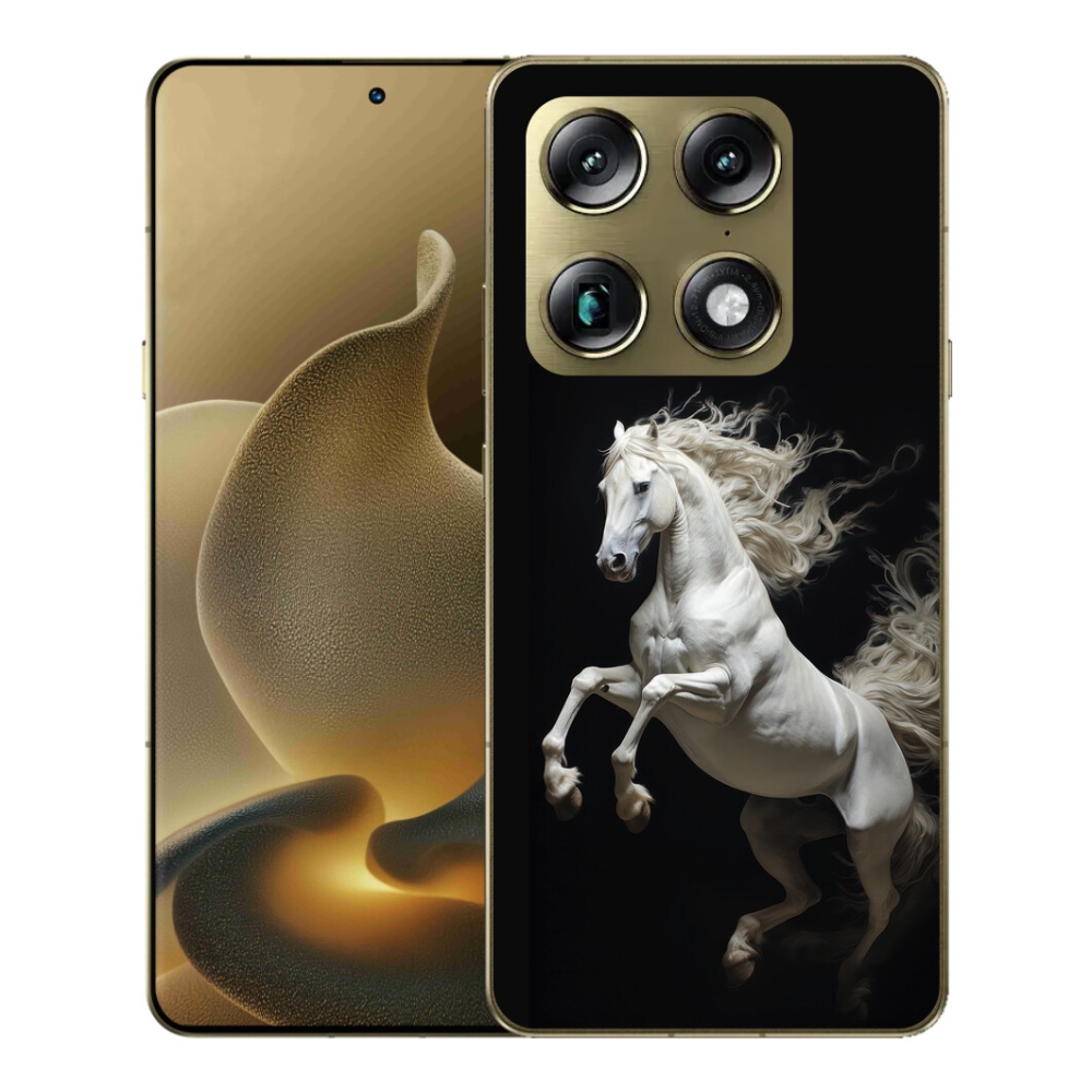 mmCase gélhuzat a Motorola Signature-hez – fehér ló 4