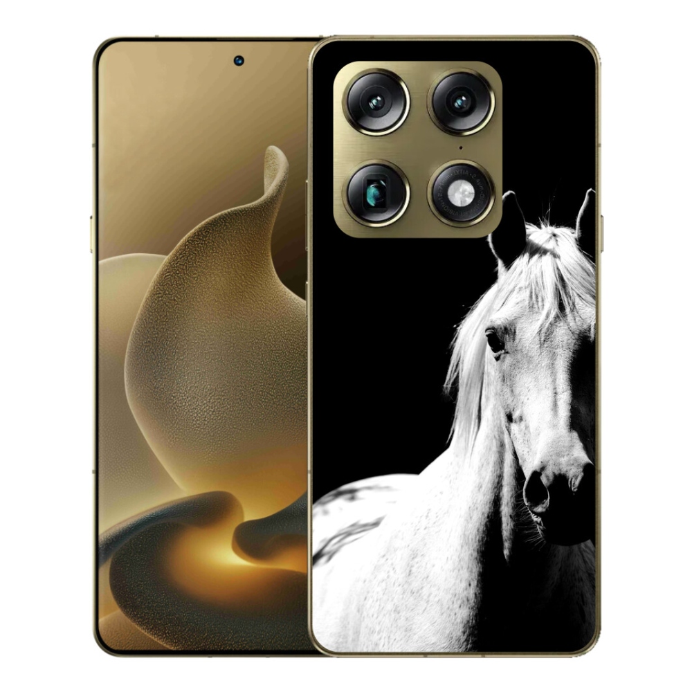 mmCase gélhuzat a Motorola Signature-hez – fehér ló 5