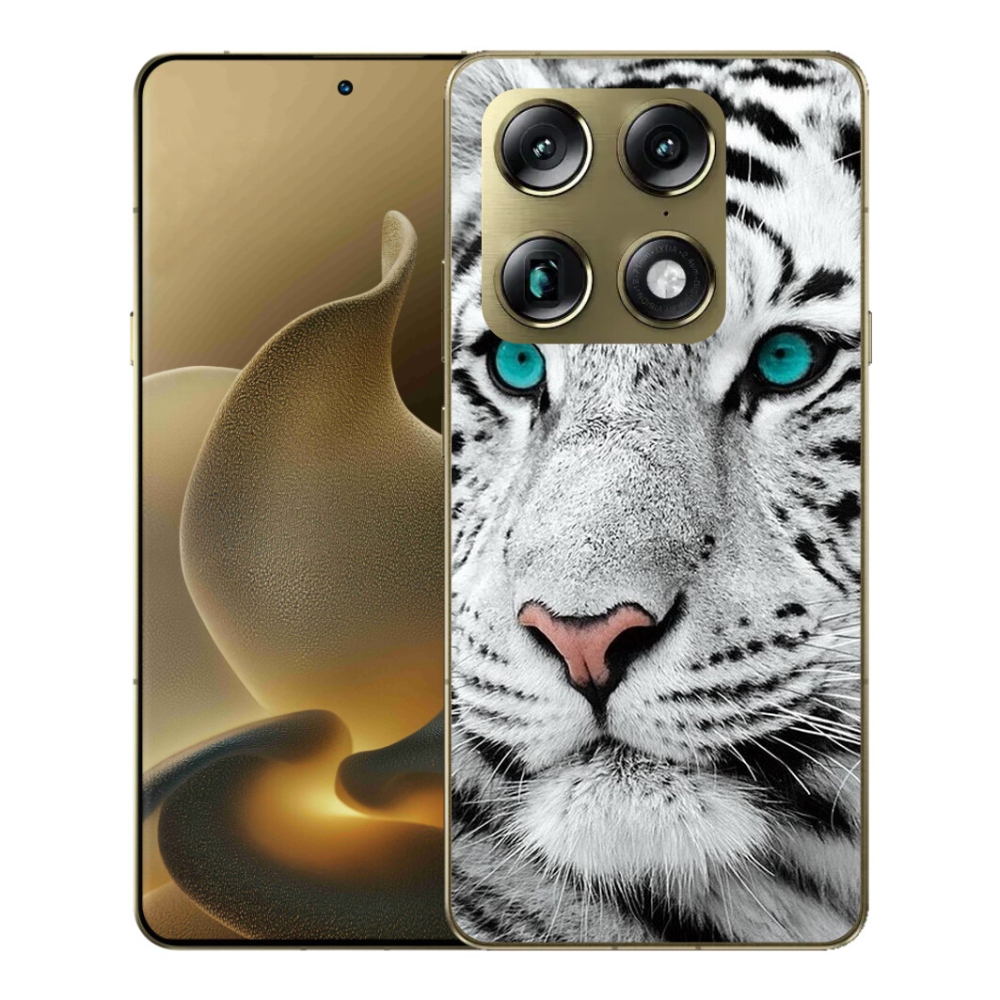 mmCase gélhuzat a Motorola Signature-hez – fehér tigris