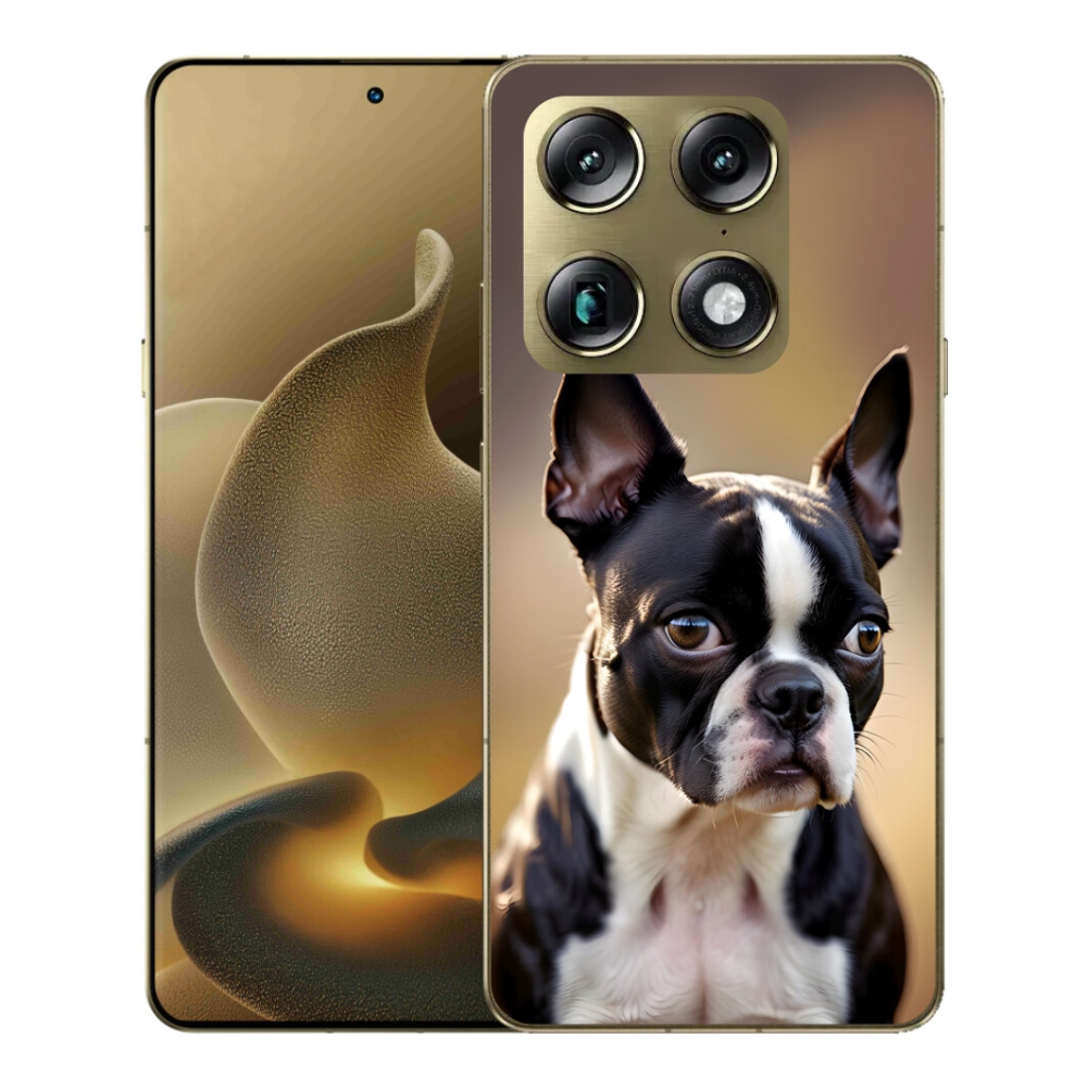 mmCase gél tok a Motorola Signature-hez – bostoni terrier