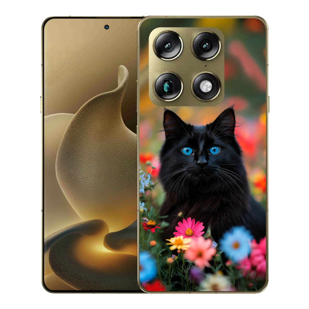 mmCase gél tok a Motorola Signature-hez – fekete cica 4