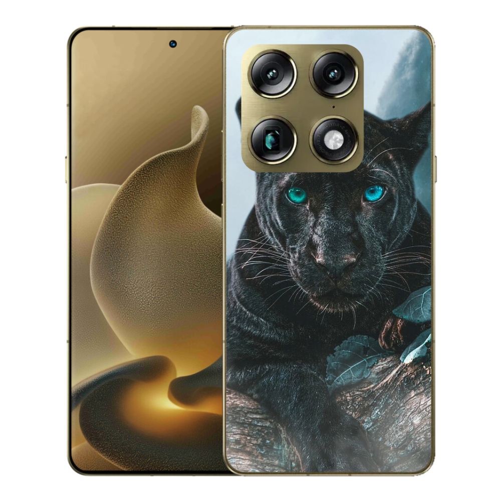 mmCase gél tok a Motorola Signature-hez – fekete párduc