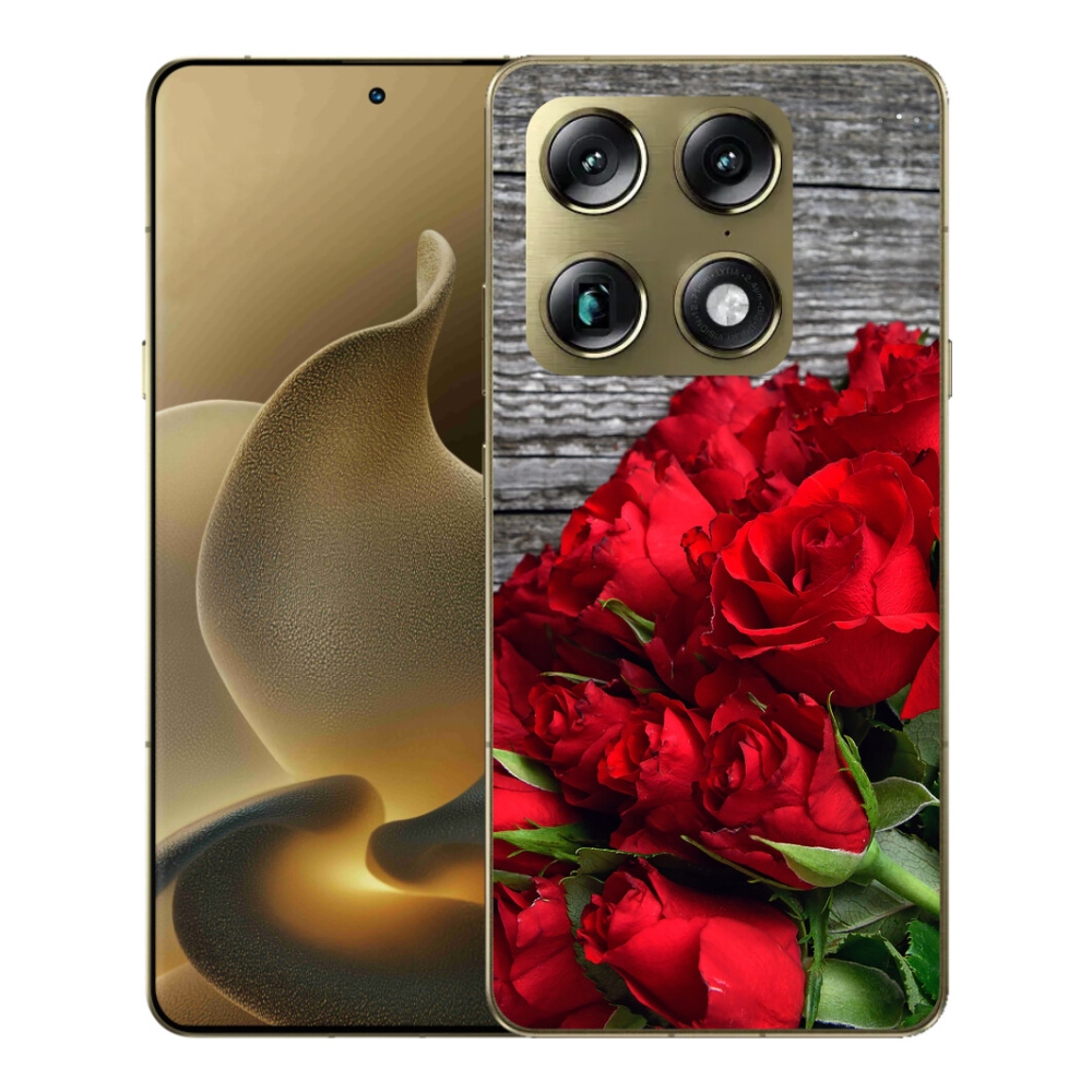 mmCase gél tok a Motorola Signature-hez – vörös rózsák