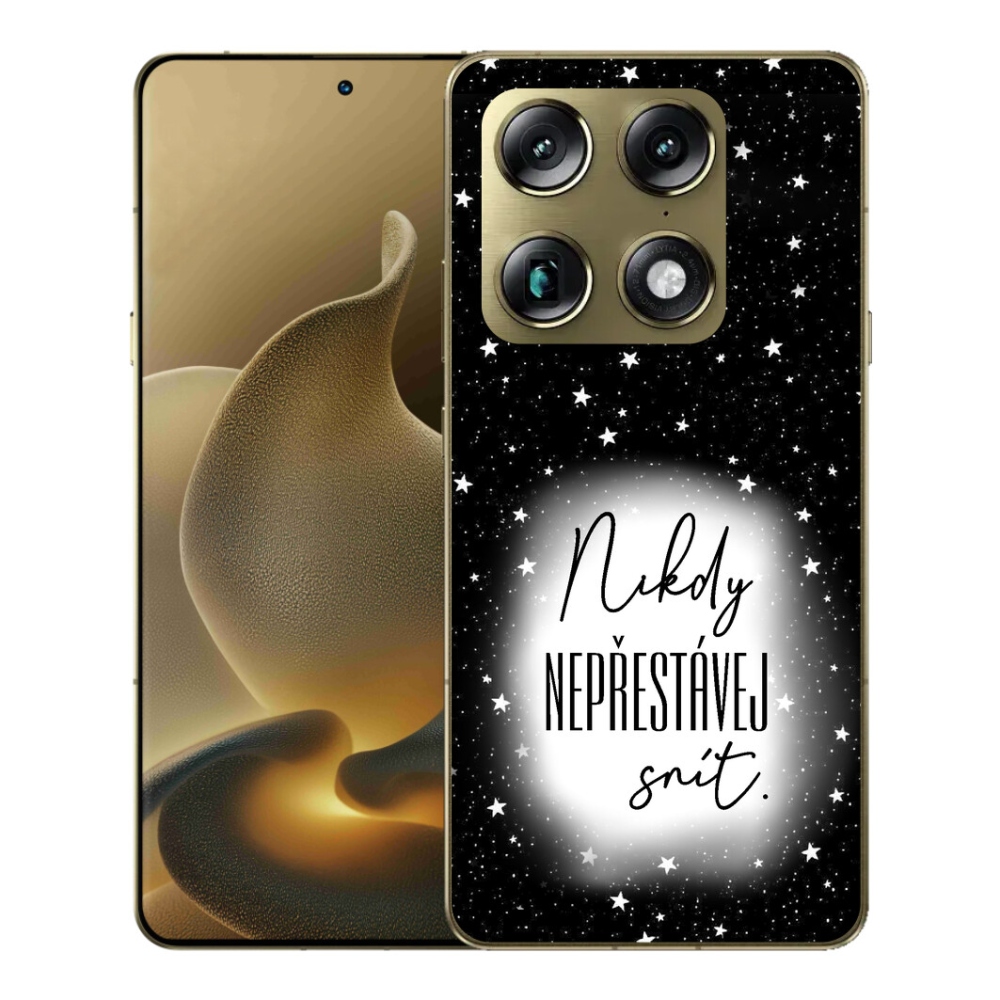 mmCase gél tok a Motorola Signature-hez – idézet 1, fekete-fehér háttérrel