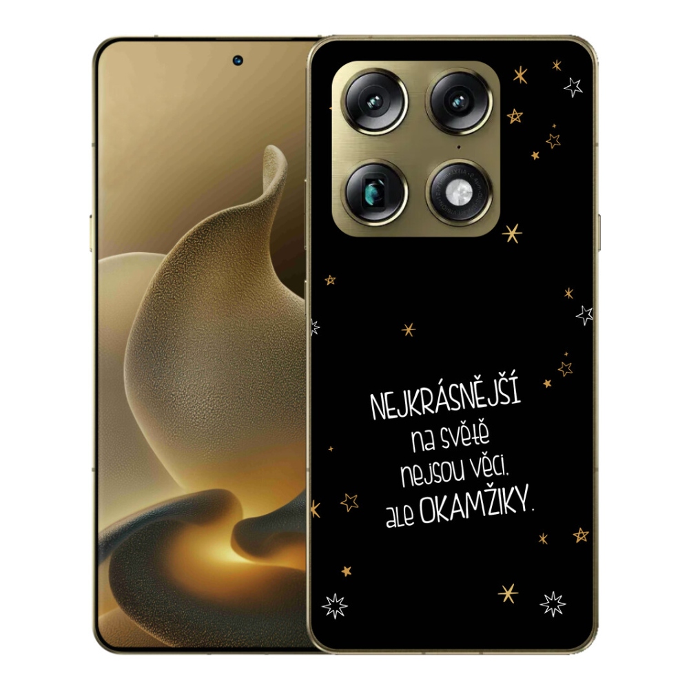 mmCase gél tok a Motorola Signature-hez – idézet 4, fekete háttérrel