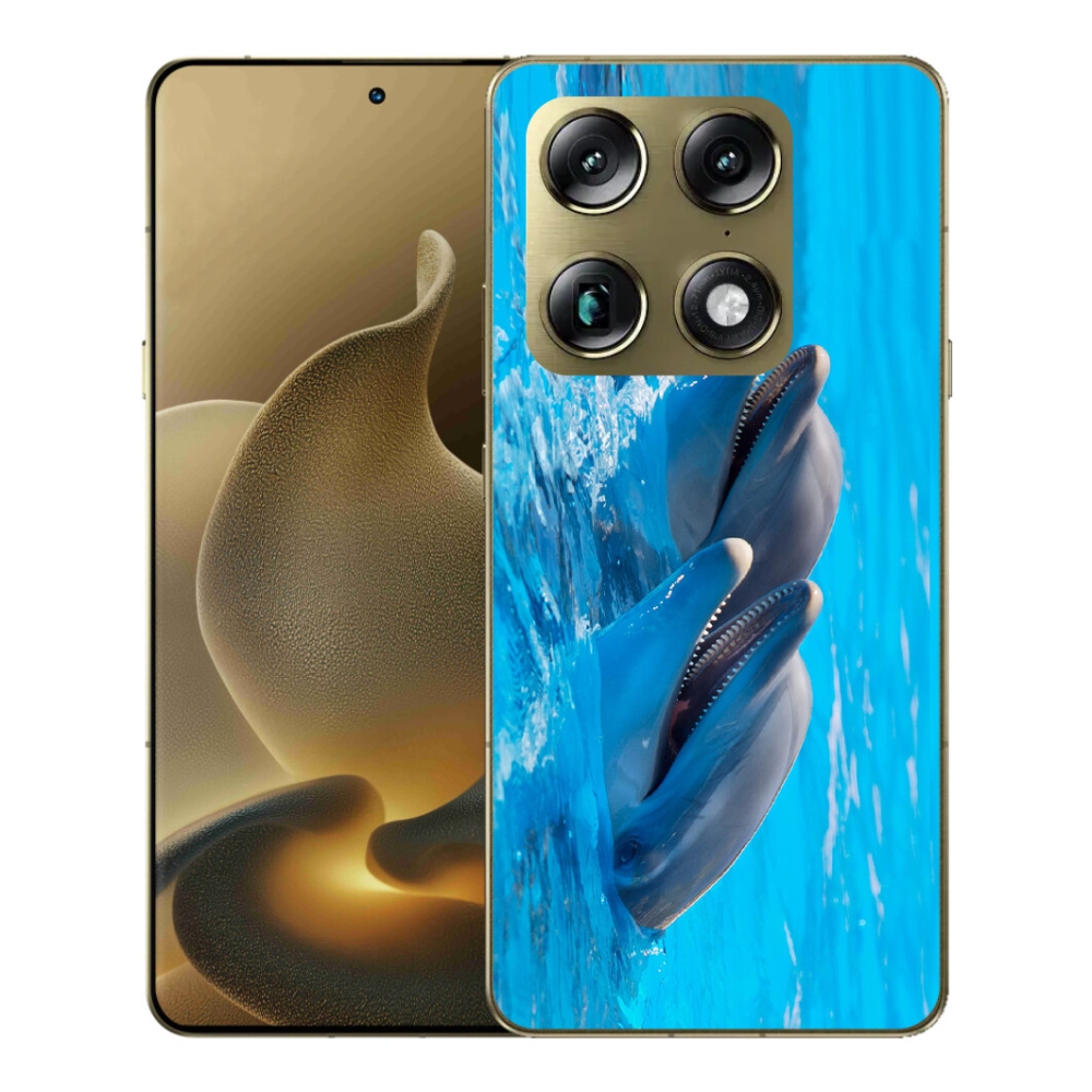 mmCase gél tok a Motorola Signature-hez – delfinek
