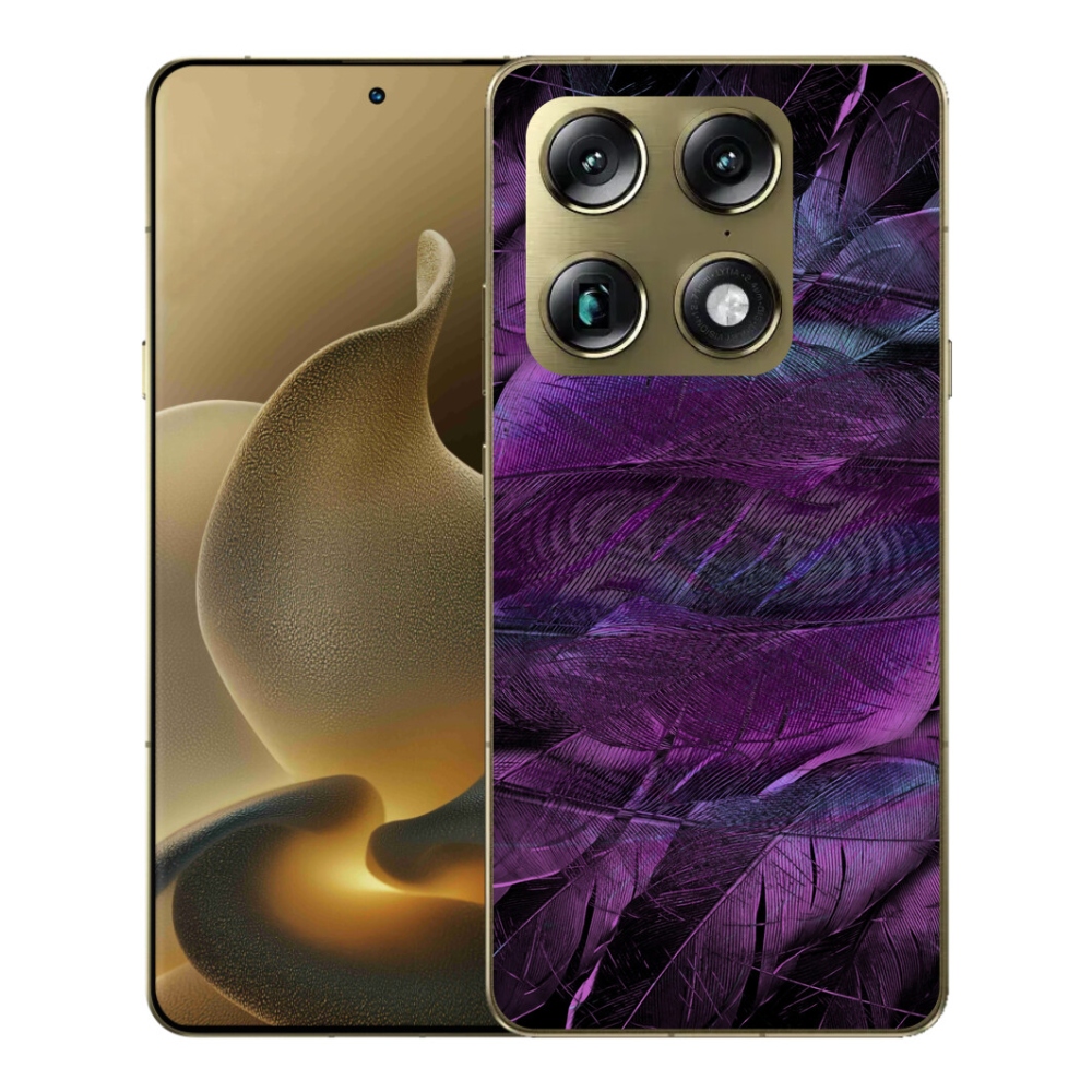 mmCase gél tok a Motorola Signature-hez – lila tollak