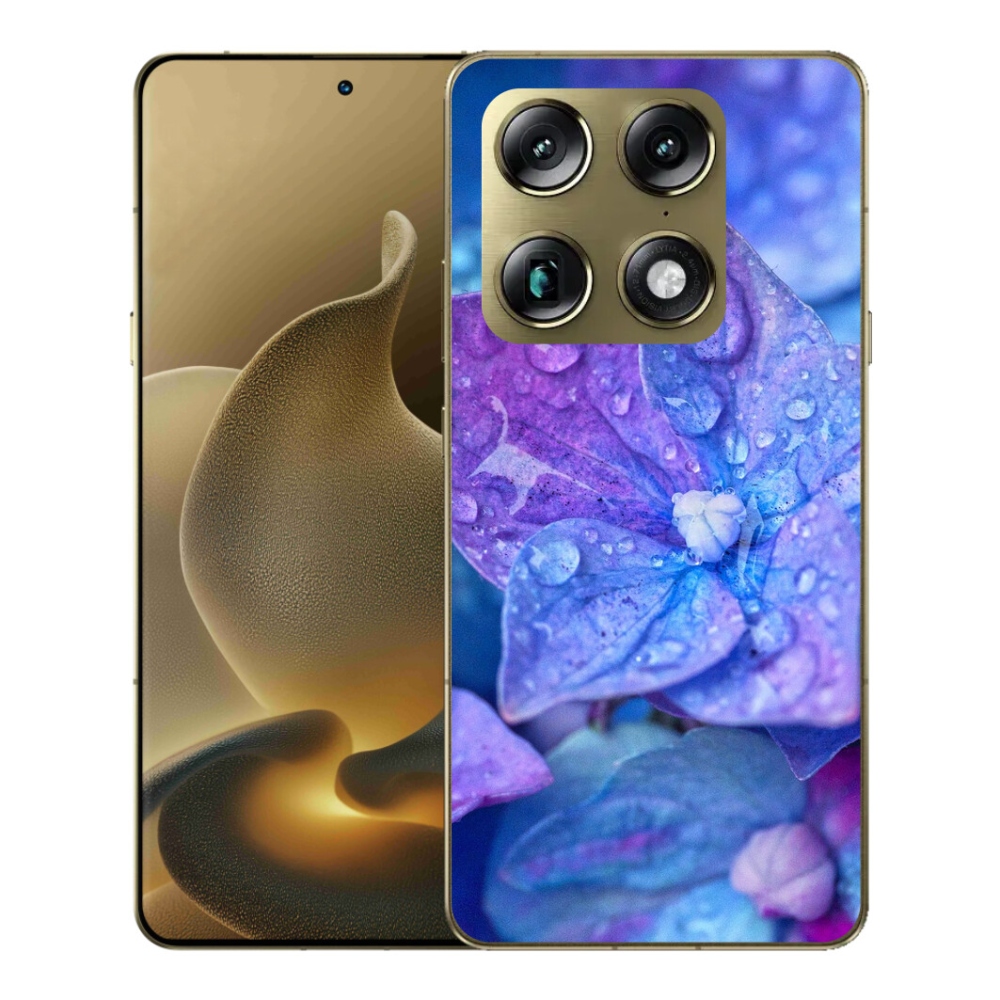mmCase gélhuzat a Motorola Signature-hez – lila virág