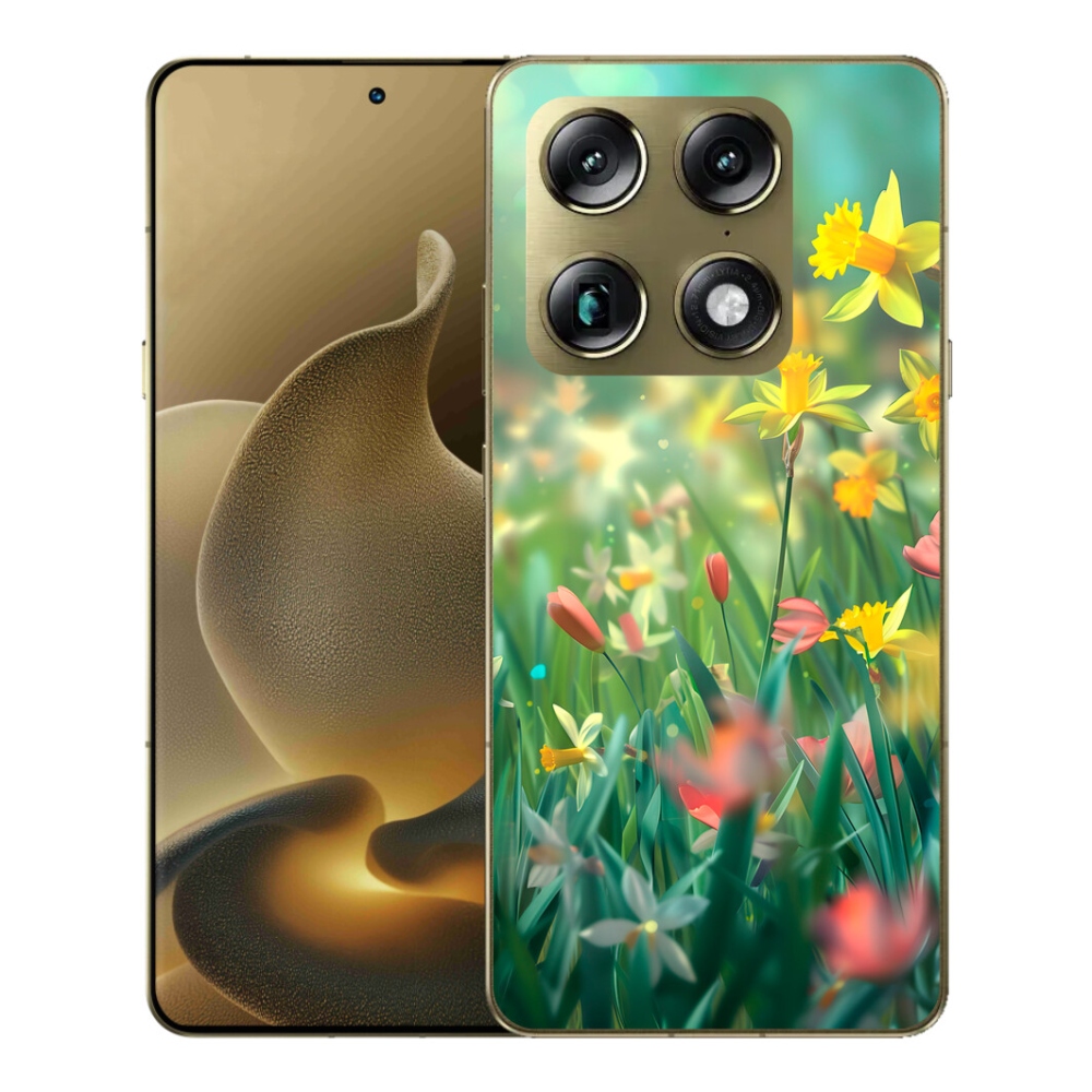 mmCase gél tok a Motorola Signature-hez – tavaszi virágok