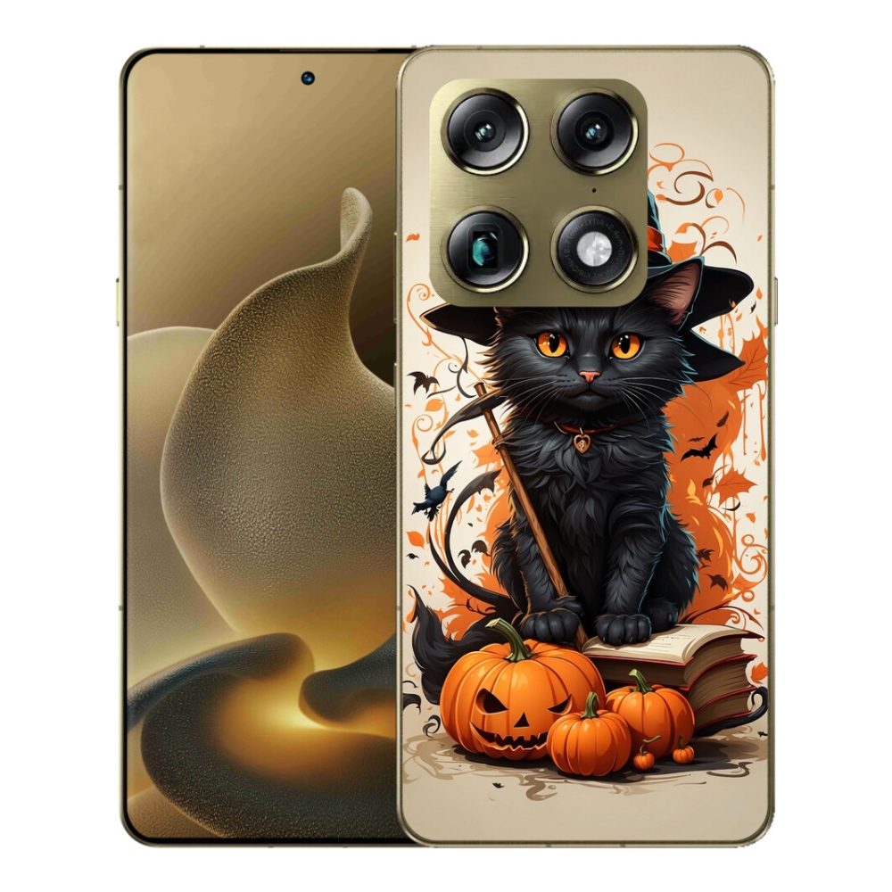 mmCase gél tok a Motorola Signature-hez – varázsló macska